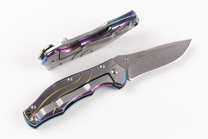  Browning colorful small Phoenix folding knife UD402316
